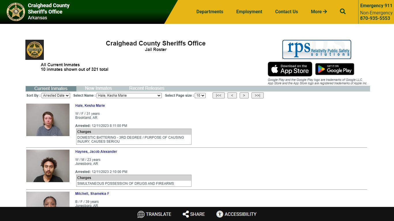 Craighead County Arkansas Sheriff's Office | Jonesboro - Lake City